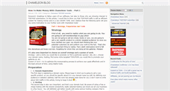 Desktop Screenshot of blog.chameleonsubmitter.com