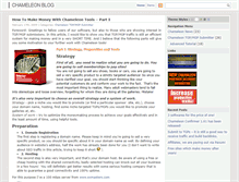 Tablet Screenshot of blog.chameleonsubmitter.com